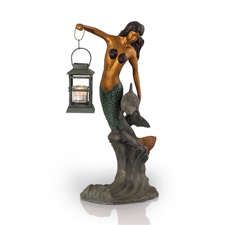 Brillantez 20.50 x 13 x 9.50 in. Mermaid Lantern BR2480995